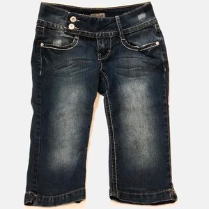 Mudd Jeans sz0 Capri Dark